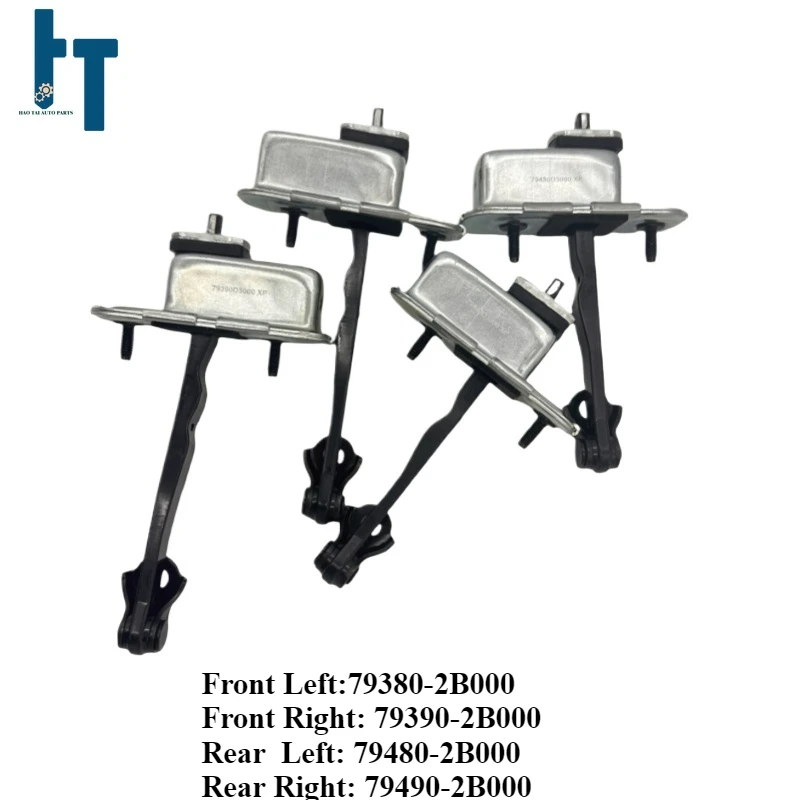 

79380-2B000 79390-2B000 79480-2B000 79490-2B000 Front Rear Door Hinge Stop Check Strap Limiter For Santa Fe 2006-2012