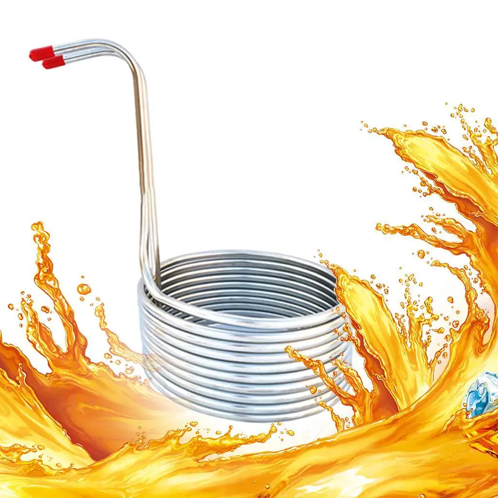 

Здоровье и гигиена гарантирована охлаждающей катушкой из нержавеющей стали, изготовленной из пищевого класса 304, тип 1