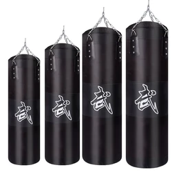 Heavy Punch Sandbag,Durable Oxford Cloth Boxing Punch Bag With Boxing Gloves, Fitness Training Kick Fight Karate Taekwondo,120cm