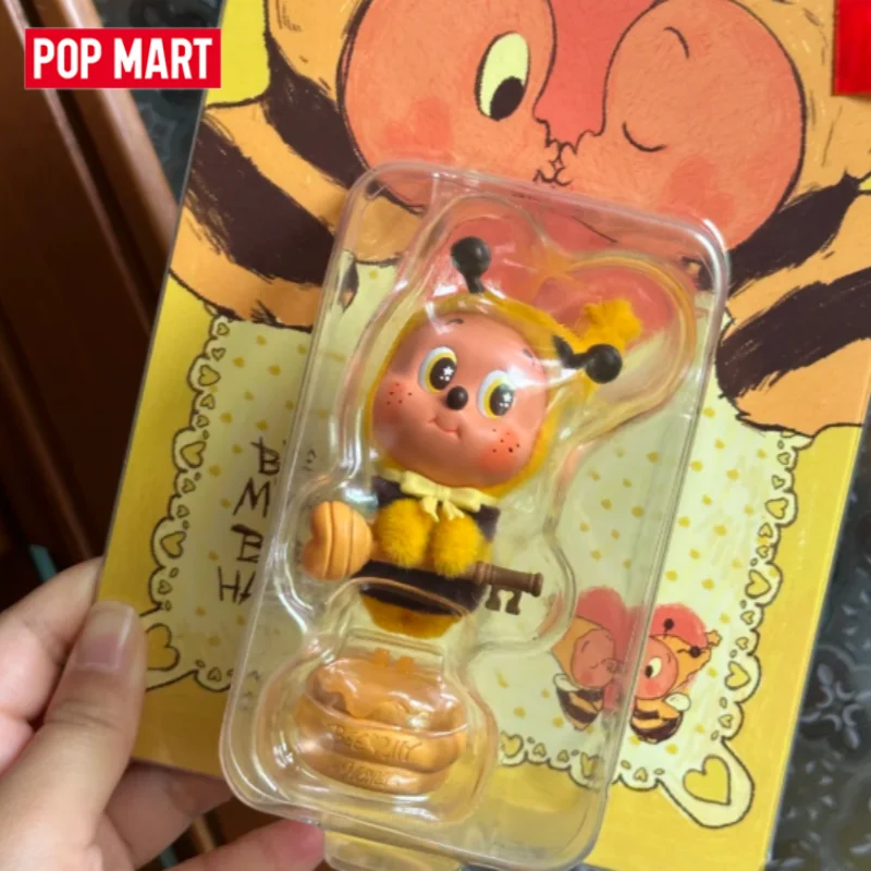 

POPMART Twinkle Twinkle BEE MYHONEY BEE HAPPY Series Blind Box Guess Bag Mystery Box Toys Doll Cute Anime Figure Collection