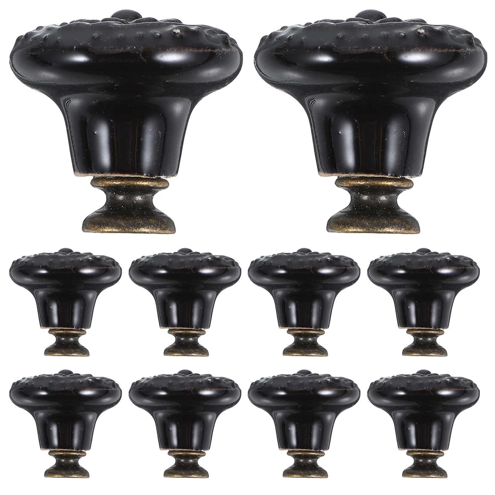 

8 шт., винтажные керамические ручки для шкафа, ретро декоративные ручки для ящиков, элегантные фарфоровые ручки, керамические ручки для кухонного шкафа