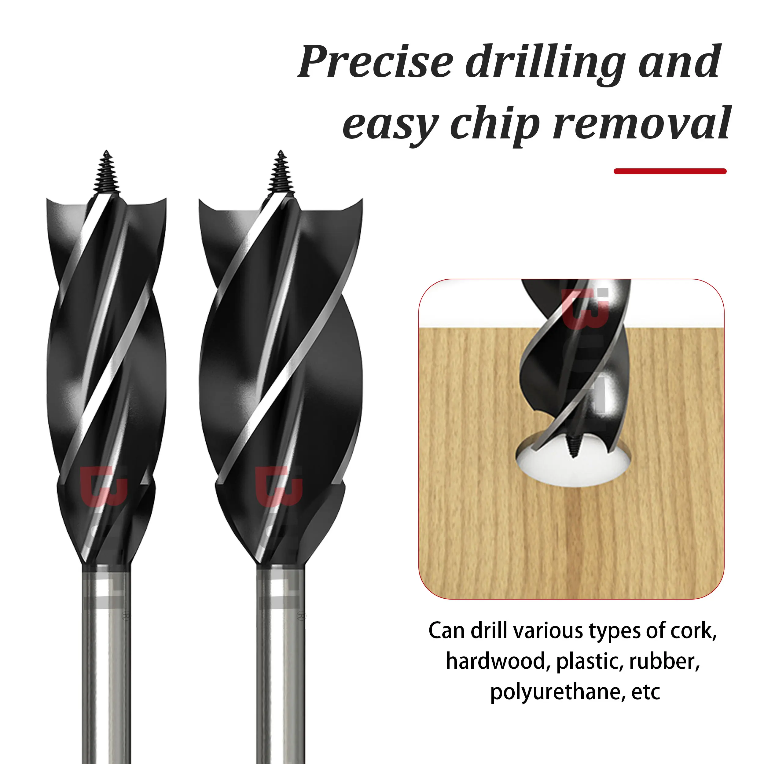 

Сверление отверстий, деревянные доски, расширяющееся сверло, открывалка для отверстий, шестиугольная ручка, четыре лезвия, опорное роликовое сверло 8 мм-35 мм