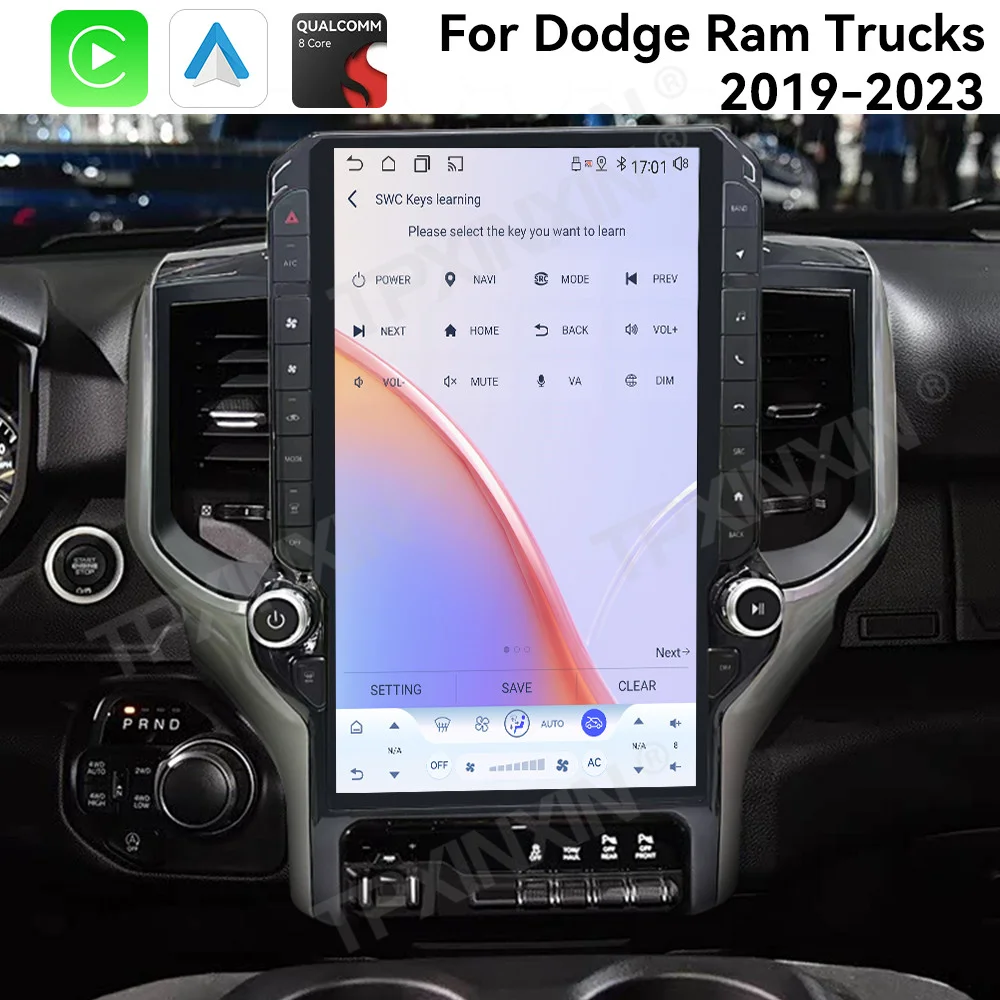 

Android 13 Car Multimedia Radio 14.5 Inch Touch Screen For Dodge RAM 2019-2023 Car Radio Auto Stereo GPS Navi DSP TV Headunit