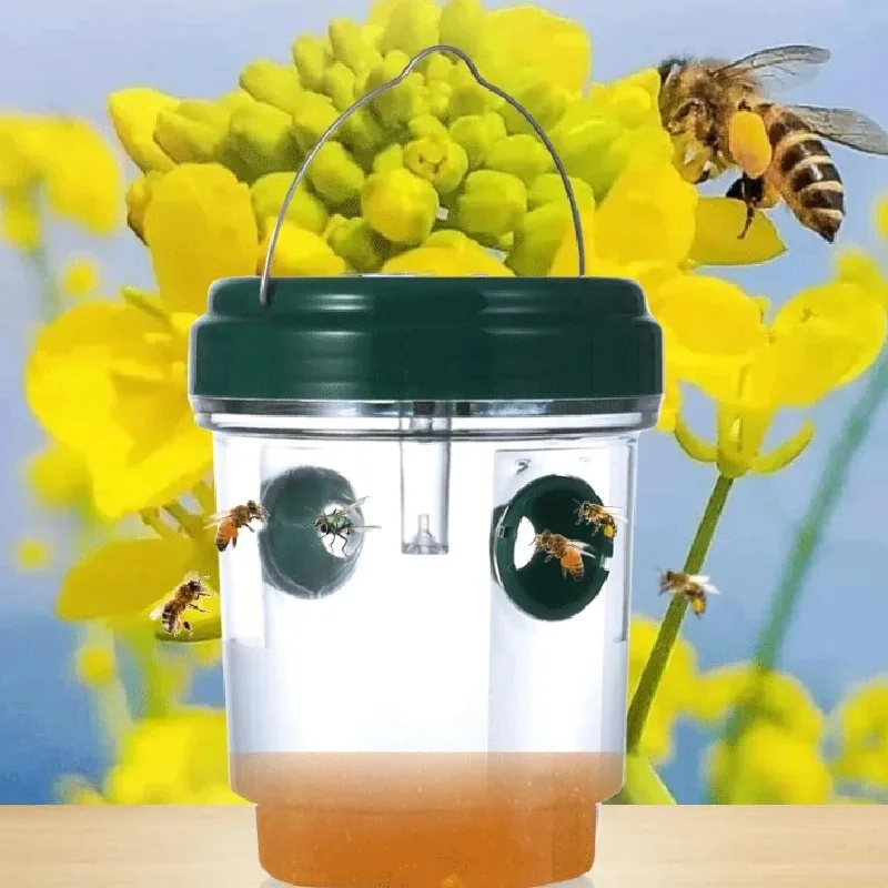 

Solar-powered asian hornet fly trap Solar Powered Bee Trap Insect Trap Fruit Fly catcher insect supplies garden accessories