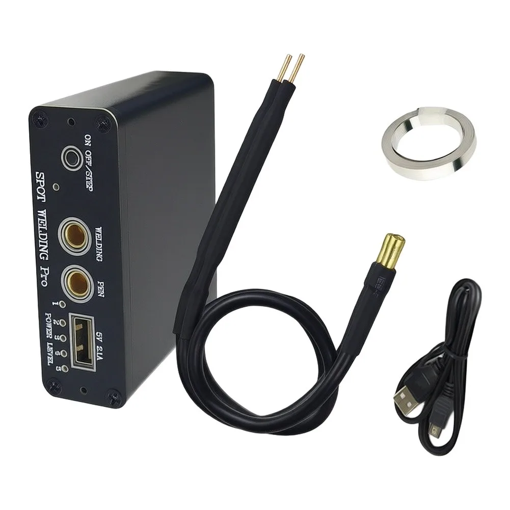 Handheld Spot Welding Equipment for Custom Battery Pack Fabrication with Integrated Battery and Ergonomic Design