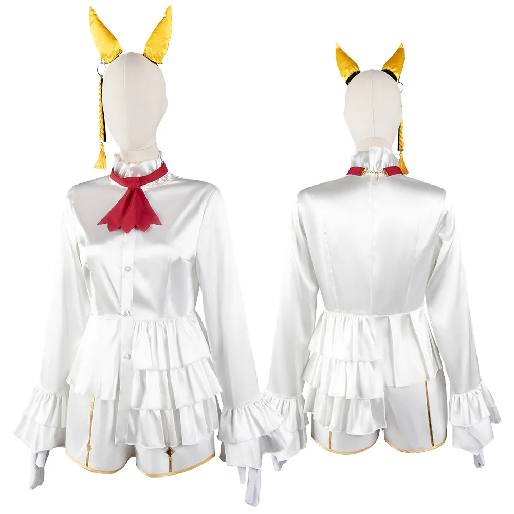 Game Umamusume: Pretty Derby Calstone Light O Cosplay Costume Japanese JK Uniform Skirt Woman Sexy Halloween Carnival Party Suit