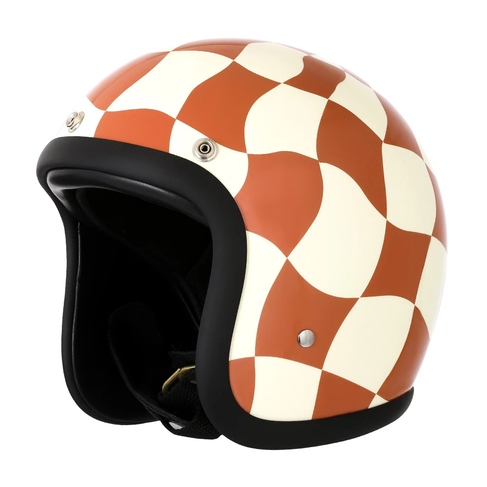 TT&COCASCOS Motorcycle Helmet Jet with New Design Retro Vintage Motorbike Helmet Jet Scooter 500TX Capacete Moto Open Face