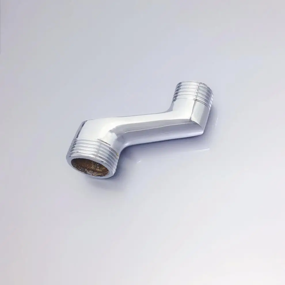 

1Pc Brass Shower Pipe Fitting Bathroom Elbow Reducing Pipe Joint Fitting 1/2'' 3/4'' Shower Room Pipe Fitting Connector