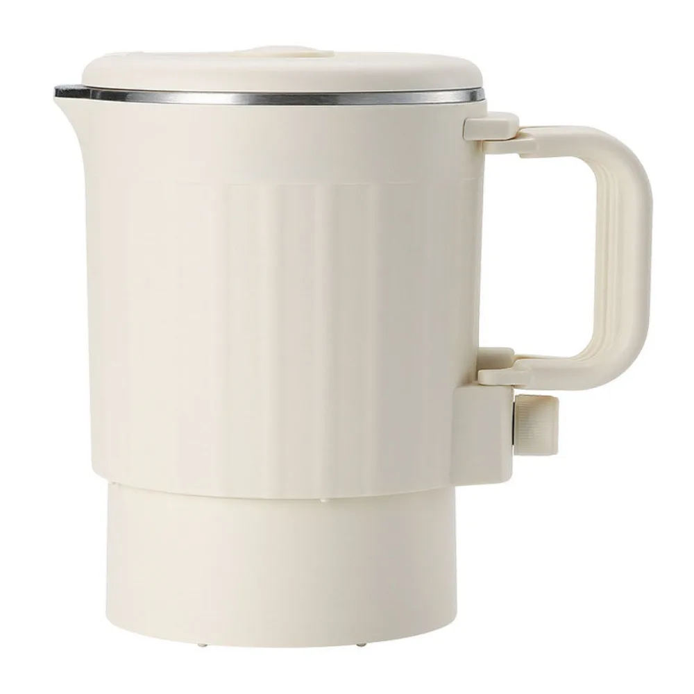 

New 800ML Electric Kettle Foldable 2-in-1 Rice Cooker 304 Stainless Steel Mini Kettle