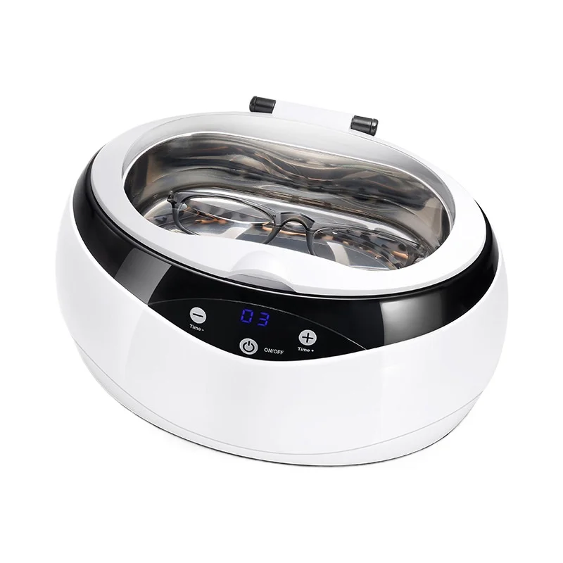 Ultrasonic Cleaner, Household Commercial Glasses Wash Watches Jewelry Contact Lenses Denture Cover Automatic Cleaner