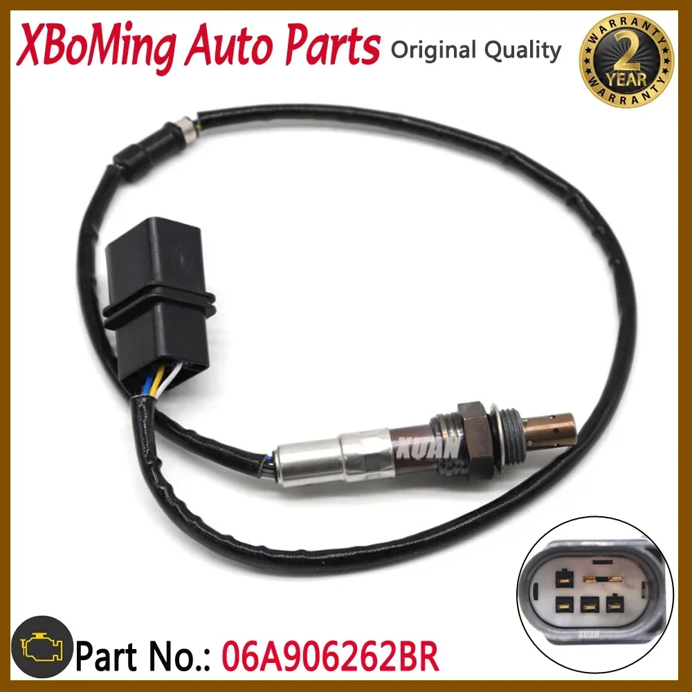 5 Wire Lambda O2 Oxygen Sensor 06A906262BR For Audi A3 Seat Altea MPV XL Leon Hatchback Toledo For Skoda Octavia Estate V W 1.6