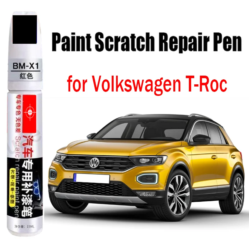 

Ручка для ремонта автомобильной краски и царапин для Volkswagen T-Roc 2025 2024 2023, аксессуары для ретуши