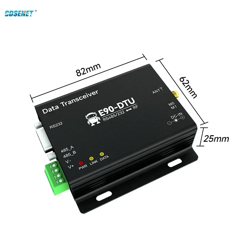 2.4GHz Full Duplex RS232 RS485 Wireless Data Transmission CDSENET E90-DTU(2G4HD12) Full Duplex Automatic Frequency Hopping