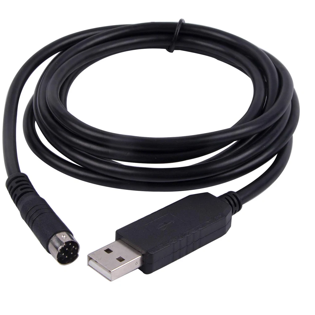 

Мини- DIN 8-контактный разъем USB-TTL-232R Последовательный кабель FTDI FTDI USB-TTL Mini DIN 8 Мужской последовательный адаптер