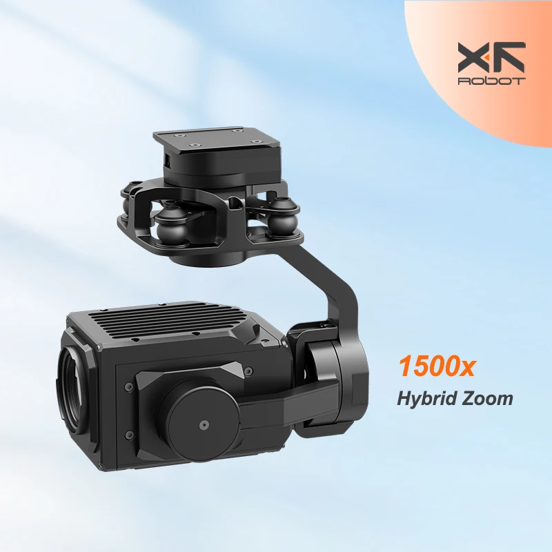 XF-Z6C high zoom Visible light pod UAV  PTZ Camera 4K resolution 1500 times hybrid zoom 3-Axis Pod Hybrid Zoom Pod