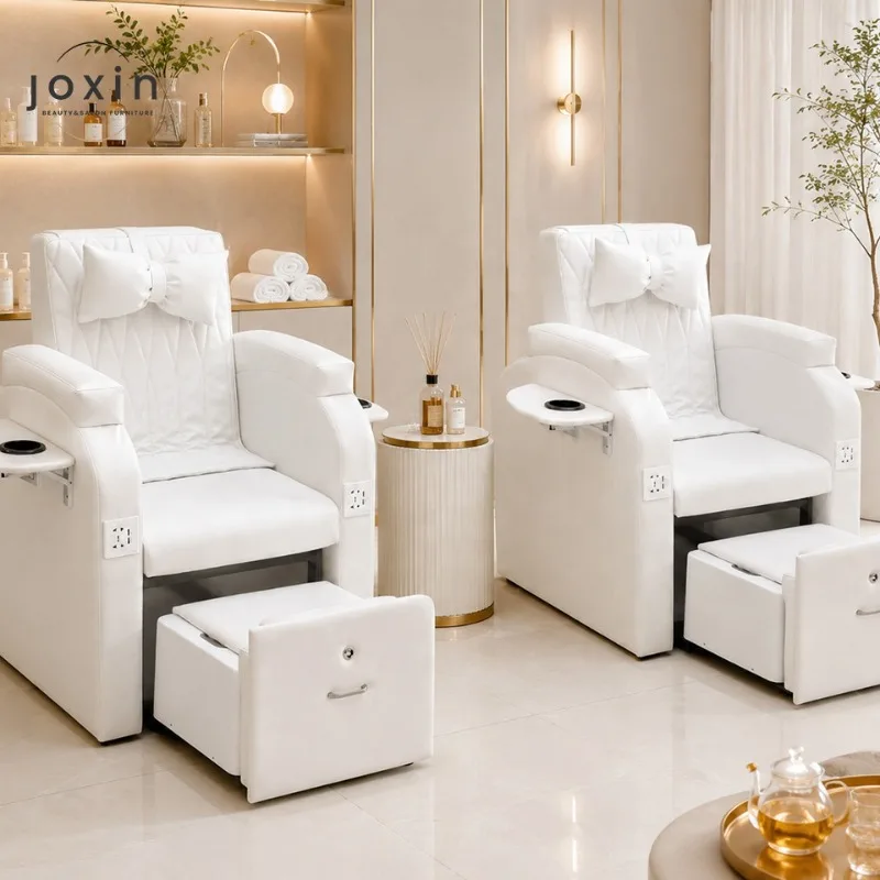 New Design Massage Chair and Foot Massage Reclining Pedicure Chairs Luxury Multifunctional Chair Pedicure Foot Spa Nail Salon