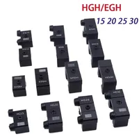3d Printer Linear Guide Rail Slider Limit Block Stroke Fixed Block Limiter Buffer HGH／EGH 15 20 25 30  for Linear Guide Rail.