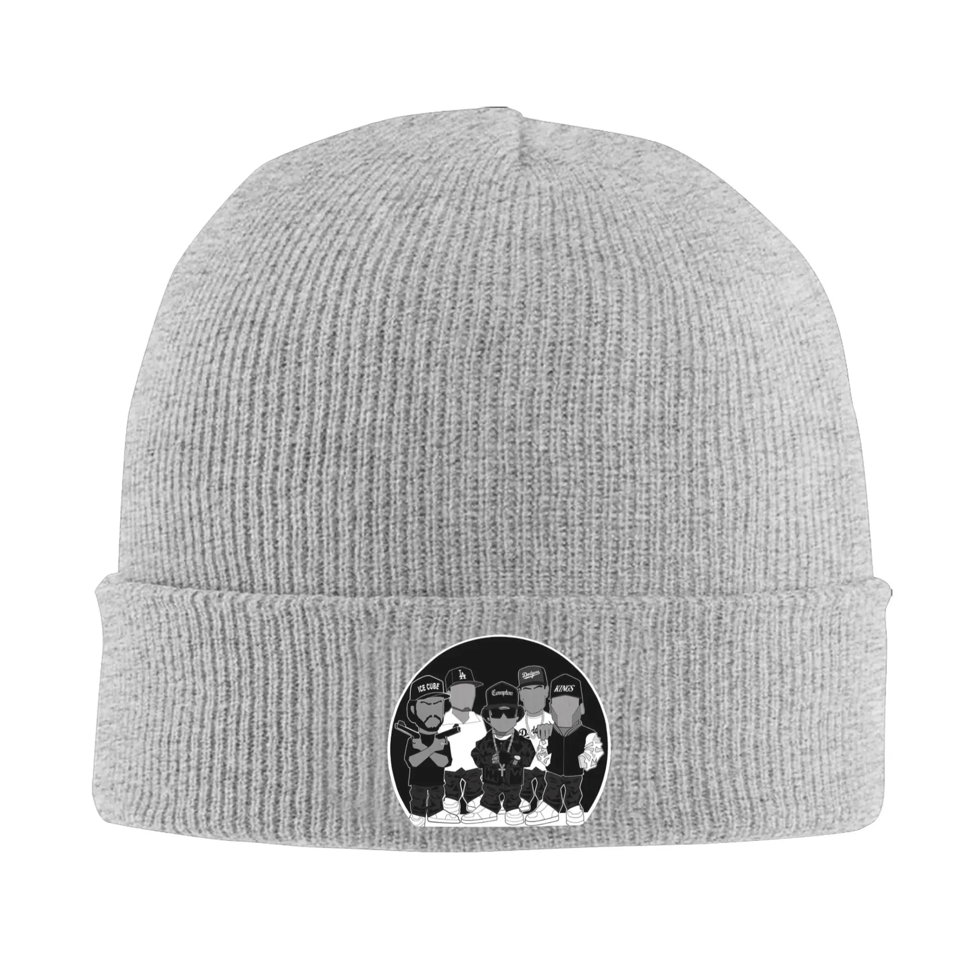 Band N.W.A Letter NWA Hat Compton Niggaz Winter Skullies Beanies Hat Warm Autumn Knitted Hats Bonnet Caps for Women Men