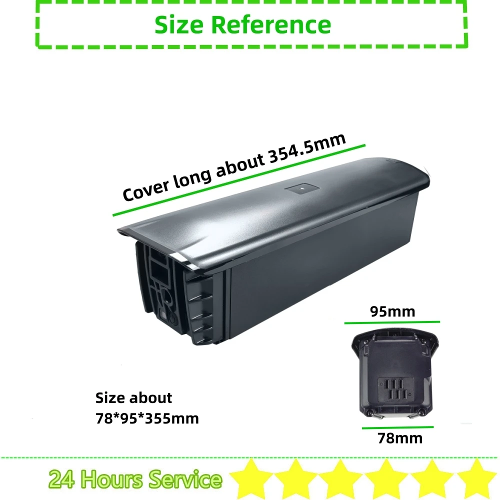 Electric Moutain E-bike Battery 750W Peak 1000W 48V 14Ah 12.8Ah 10.4Ah 10Ah Compatible for Pexmor 27.5