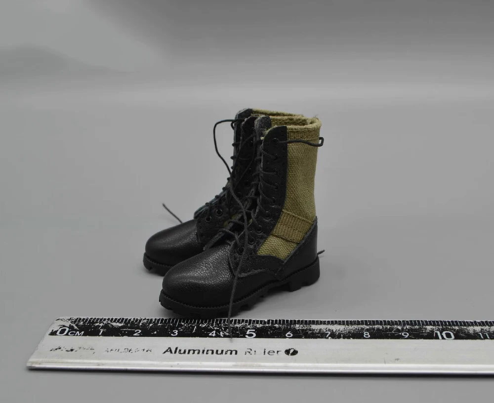 

UJINDOU UD9034 US. Soldier Vietnam War Operation 1970 Hollow Shoe Boots PVC Material For 12" Action Figure Scene Component DIY