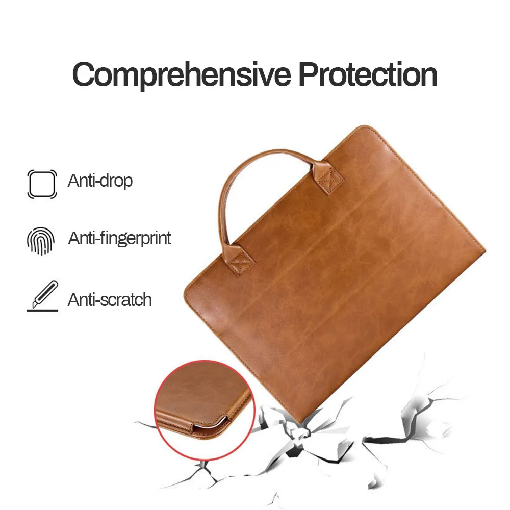 Imagem -05 - Luva do Portátil Simples para Apple Notebook Macbook Air 11 13.3 Polegada Suporte Capa Bolsa do Portátil para Macbook Pro 13 13.3 15.4 Polegada Case