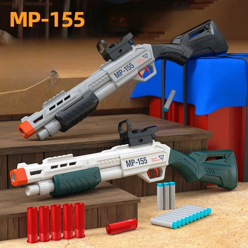 ปืนของเล่นยาวแบบใช้ลมอัด ยิงกระสุนนิ่ม สำหรับเล่นกีฬากลางแจ้ง เกม CS ปืนพก ของขวัญสำหรับเด็กผู้ชาย