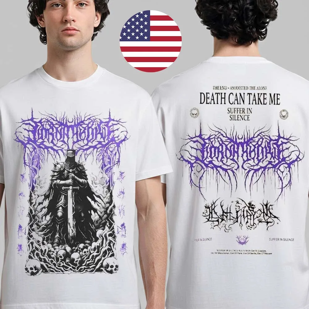 Lorna Shore Death Can Take Me Suffer In Silence 2026 Tour T-Shirt