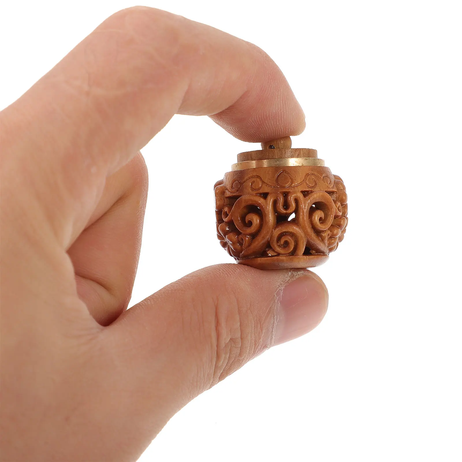 

Natural Wood Diy Keychain Pendant Aroma Diffuser Decor Bag Hanging Craft Sachet Box Accessory Lightweight Durable Smooth Easy