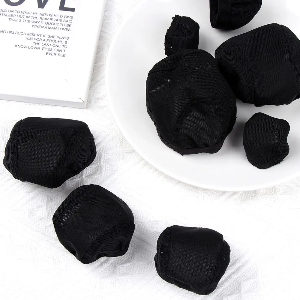 لتقوم بها بنفسك 1/3 1/4 1/6 شعر مستعار لعبة شعر ثابت رئيس القبعات عدم الانزلاق قبعة قبعة شبكة الشعر صافي