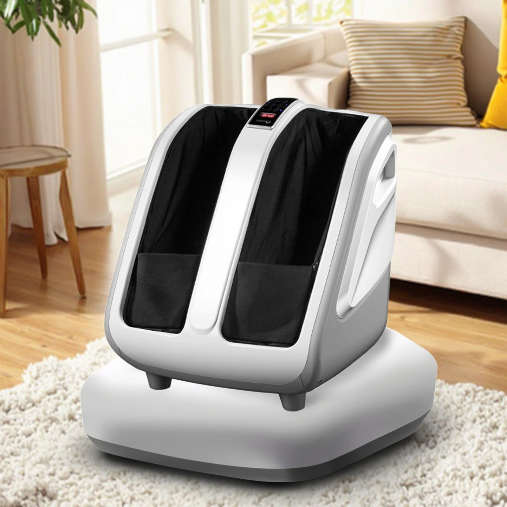 

STLFDeep Kneading Muscle Relief Leg Foot Massager with Heat & Air Compression Improved Circulation and Pain Relief