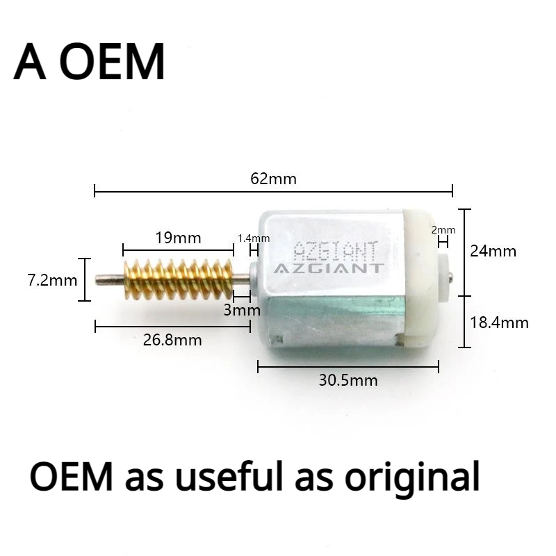 Car Parts DC Motor Door Lock Repair for BMW Mini  R50 R52 R53 Rover 75 MG ZT Locking Power Actuator