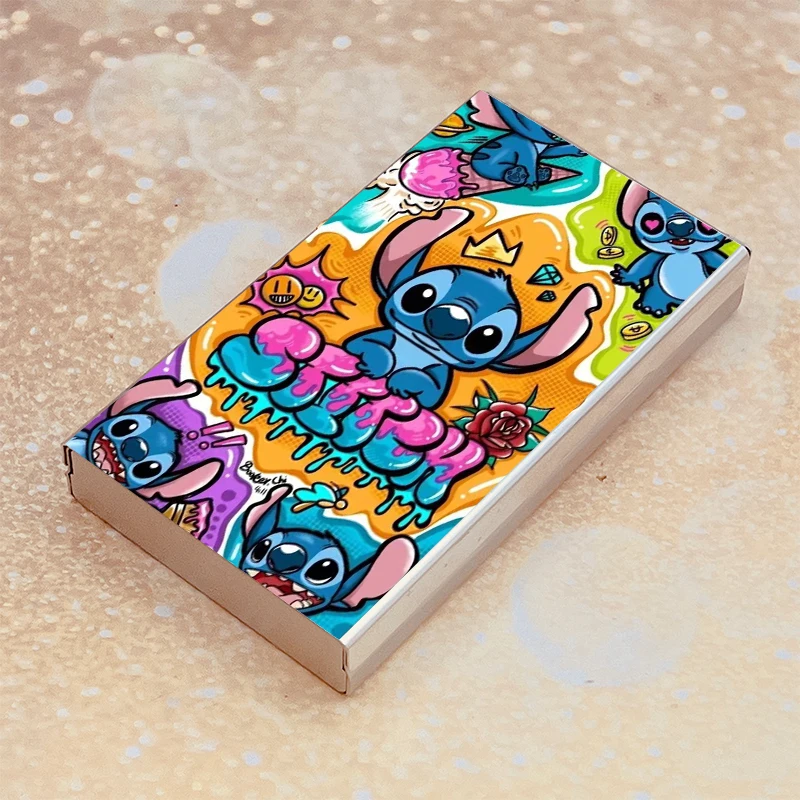 غرزة ديزني الفراولة الدب غطاء الوجه علبة السجائر يمكن أن تحمل 20 شخصية إبداعية لطيف الكرتون المحمولة أنيمي دمية Kawaii