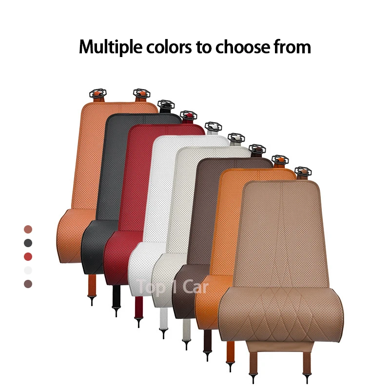 وسادة مقعد السيارة للفصول الأربعة وسادة مقعد عالمية من جلد البولي يوريثان مريحة للتنفس وتخفيف غطاء مقعد القيادة لمسافات طويلة