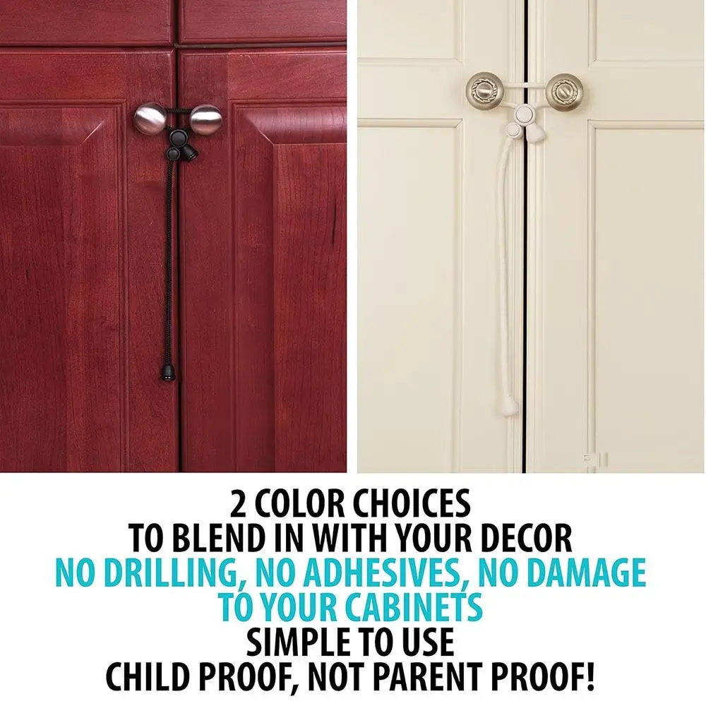 

5pcs Multi-functional Baby Safety Lock Child-proof No Adhesive Home Safety Strap Universal No drilling