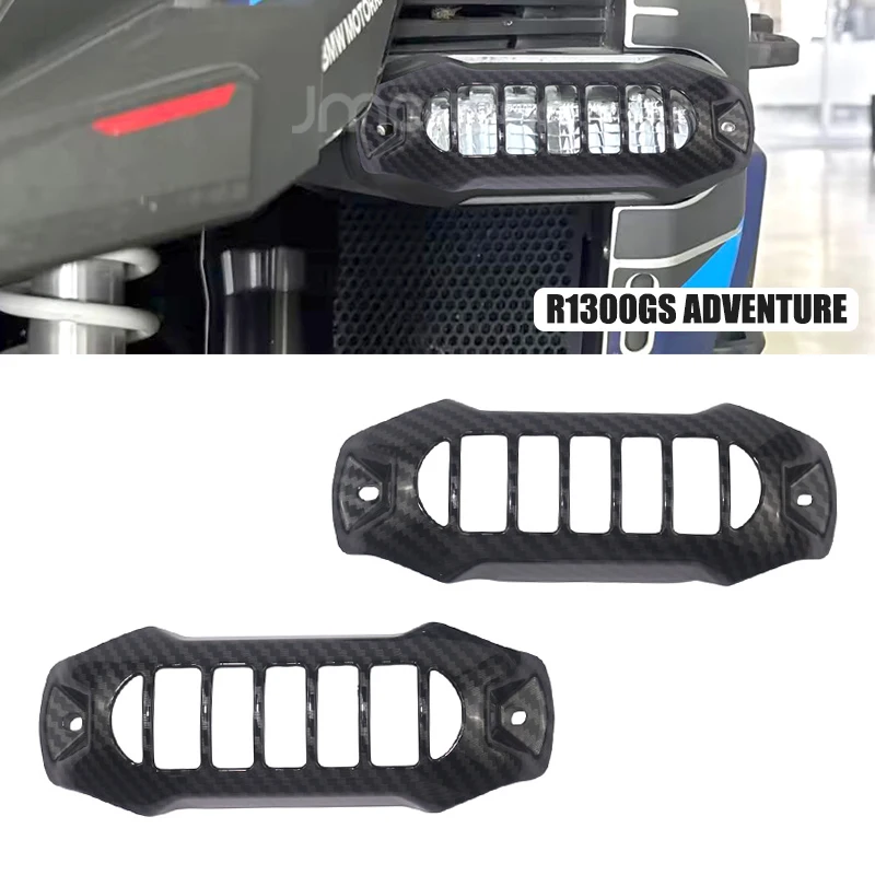 R1300GS ADV Motorrad Zubehör ABS Kunststoff Lampe Wachen LED Hilfs Schutz Licht Für BMW R 1300GS Abenteuer 2024 2025