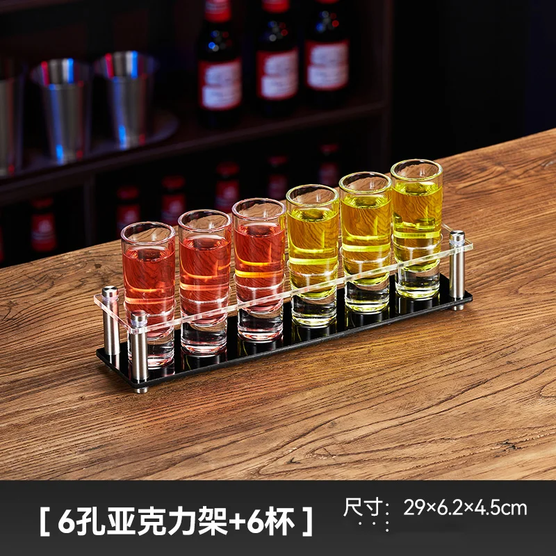 30 مللي/60 مللي النار الزجاج كؤوس كوب كوكتيل الزجاج المنزلية الصغيرة كأس للنبيذ حامل الكأس سميكة الأرواح كوب كؤوس مشروبات الحفلات #2