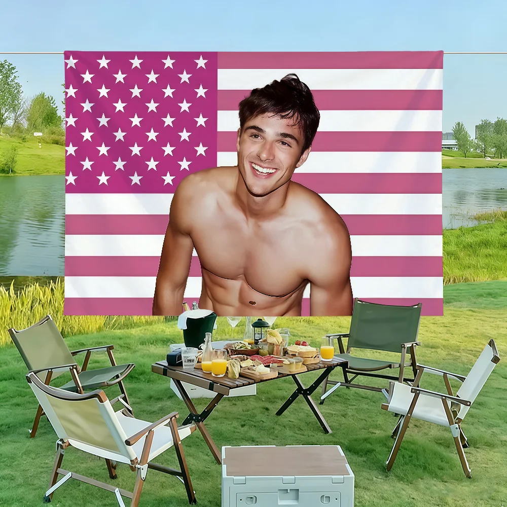 Actor J-jacob Elordi Flag Wall Decorations Home Decor Suitable For Living Rooms Bedrooms Dormitories Parties And Holidays
