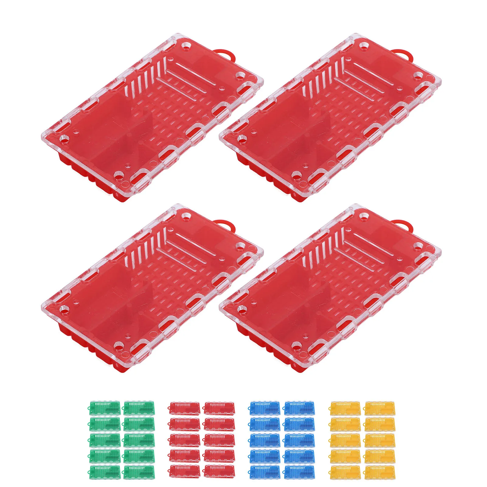 Queen Bee Cage Plastic Queen Bee Transporting Catcher Beekeeping Supplies Beekeeper Equipment Queen Bee Transporting Box