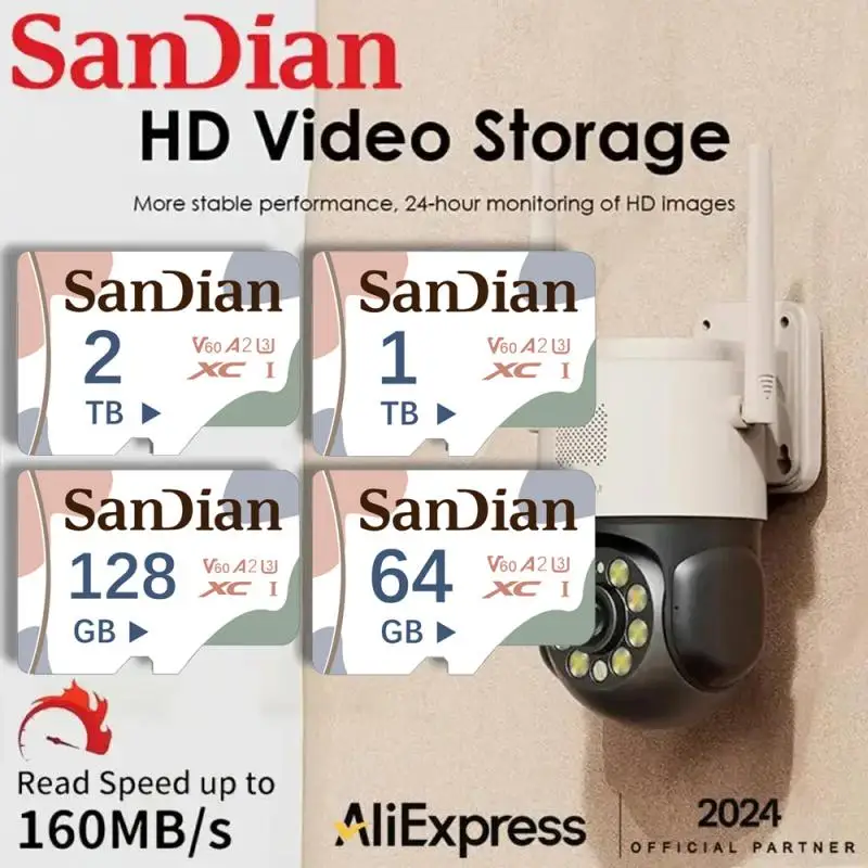 U3 A2 V30 Class 10 Micro Card 128GB 64GB 256GB 512GB High Speed Memory Card SD TF Card With Adapter For Nintendo Switch