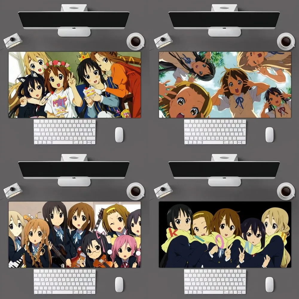 Bilibili Anime K-K-ON! Mousepad Mousepad Gamer Mouse Pad Size For Office Long Table Mat