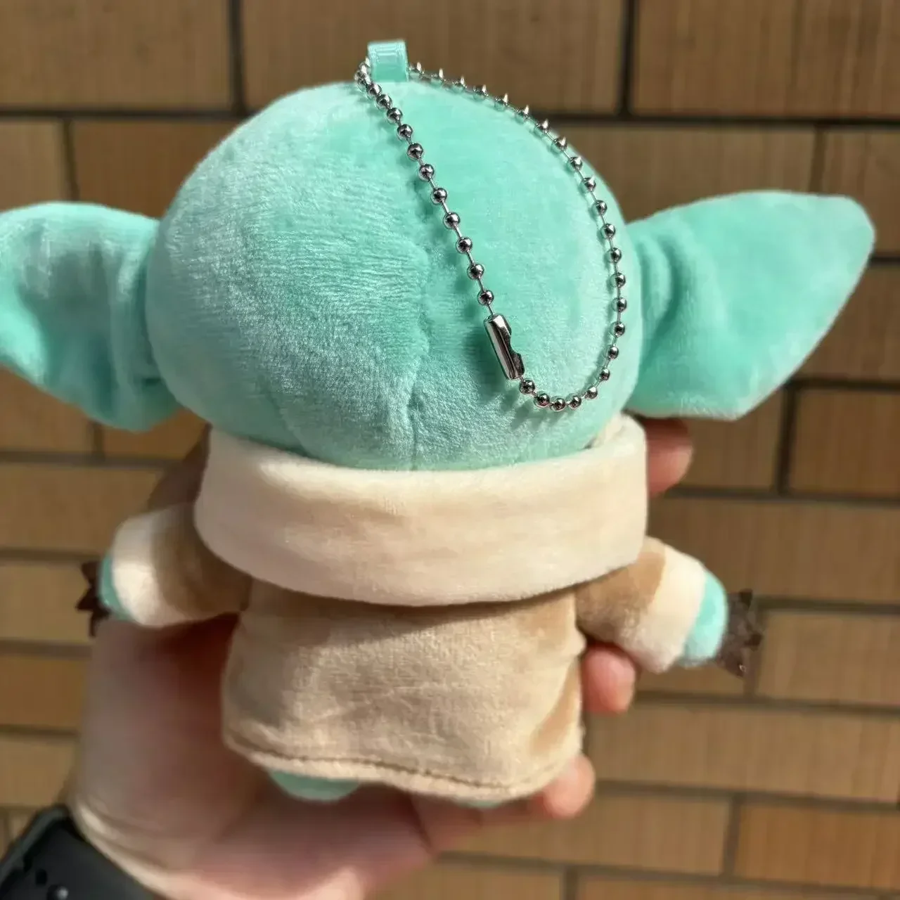 10cm New Movie Character Star Yoda Baby Plush Toy Pendant Cute Cotton Keychain Bag and 28cm Doll Ornament Fans Gift - view 6