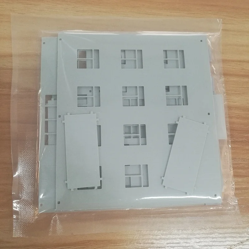 1:87 HO Scale Outland Police Office Staion Government Building Morden Modell für Heimwerker