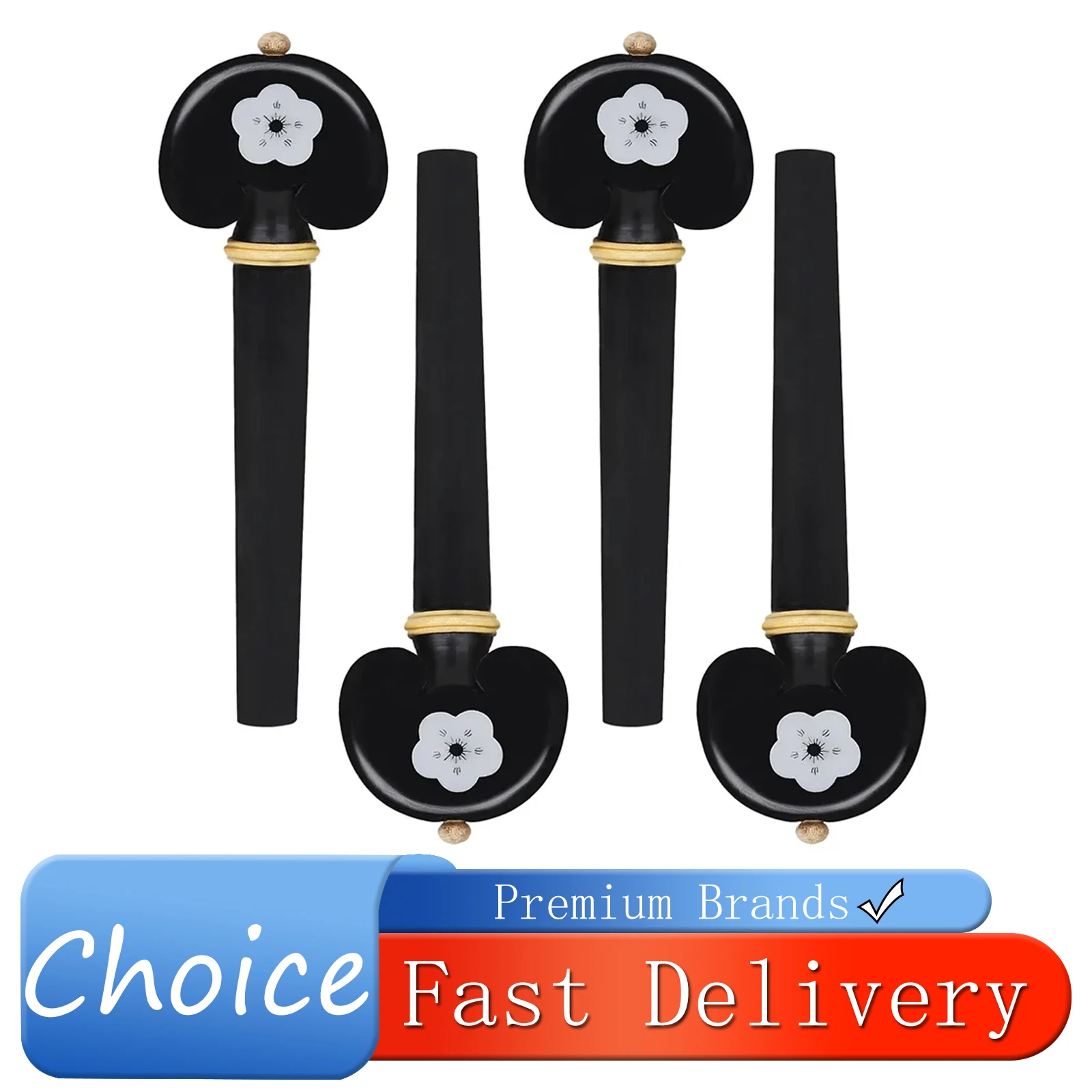 IRIN Cello Trunnion High-grade Cello Accessories Hand-carved Cello Bobbins Decorated With Natural White Shells Cello Parts