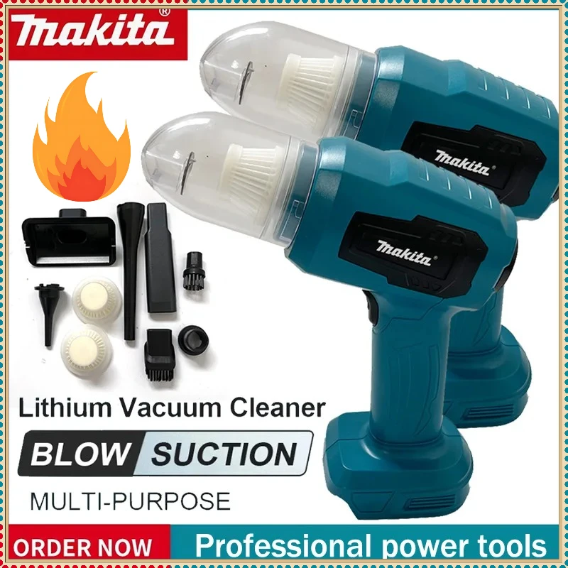 

Мини-пылесос Makita для автомобиля, многофункциональный ручной перезаряжаемый пылесборник