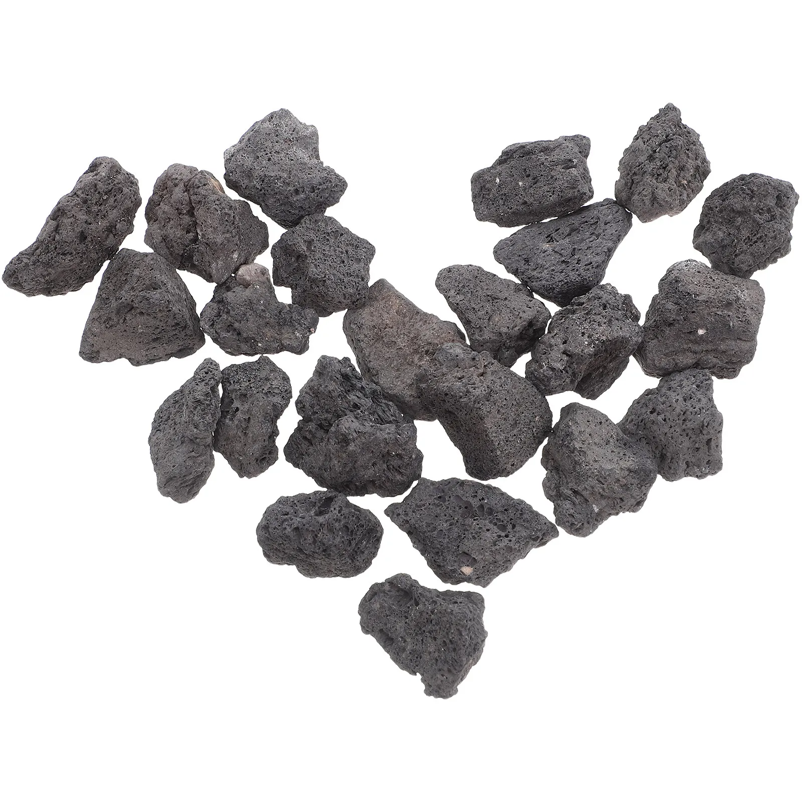 1Pack Volcanic Rock Landscaping Natural Lava Rocks Fish Tank Decoration Aquarium Porous Stones Decorative Rock for Potted Plants - view 5