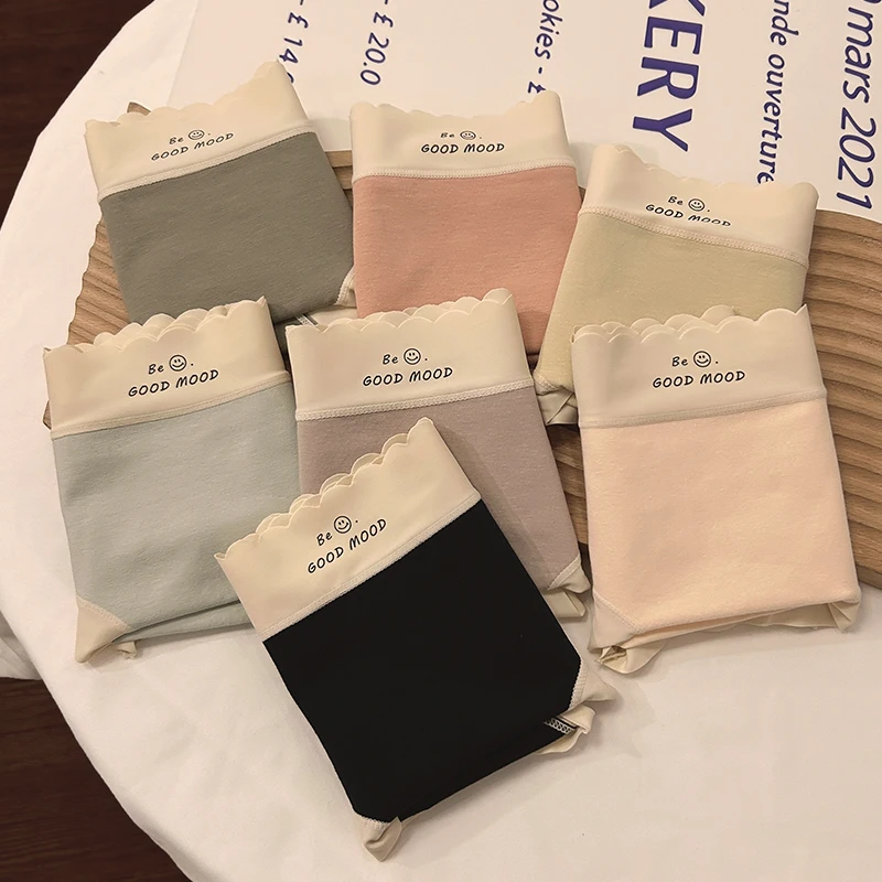 5 ks dámských kalhotek, pohodlné, měkké, prodyšné, vysoce elastické, módní, šetrné k pokožce, přiléhavé, velikost M-XL, jednoduché - náhled 2