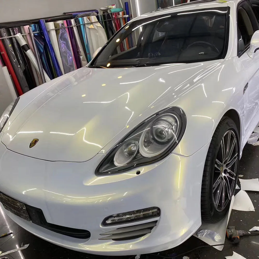 

Gold TPU Film Clear Coat Protection for Car Hood Durable Film Car Hood Protection