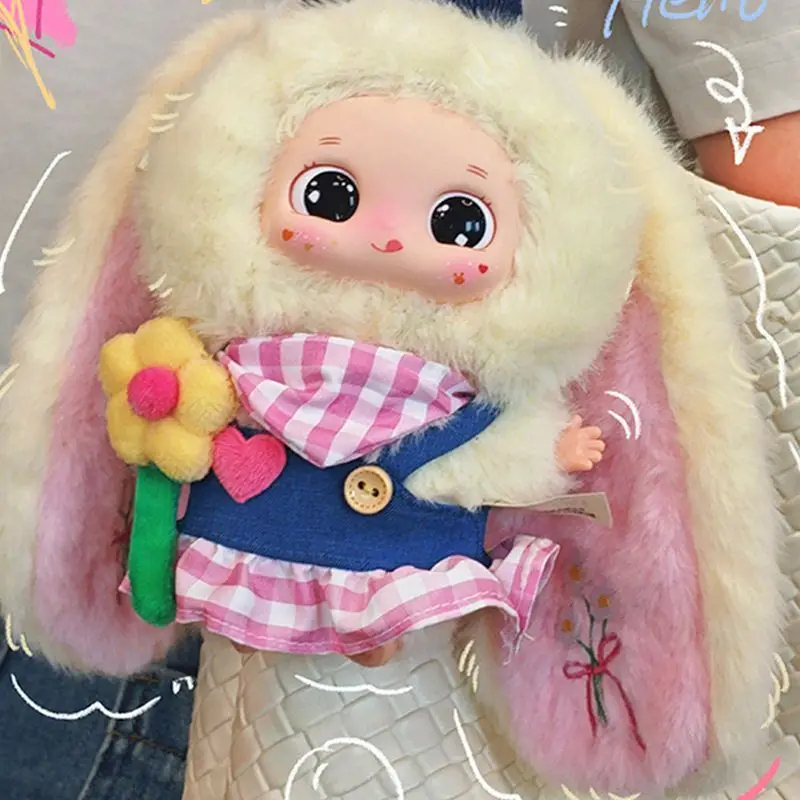 

Baby Three Spring Flower Plush Series Doll Blind Box Trendy Play Mystery Box Table Decoration Plush Doll Collectible Gift