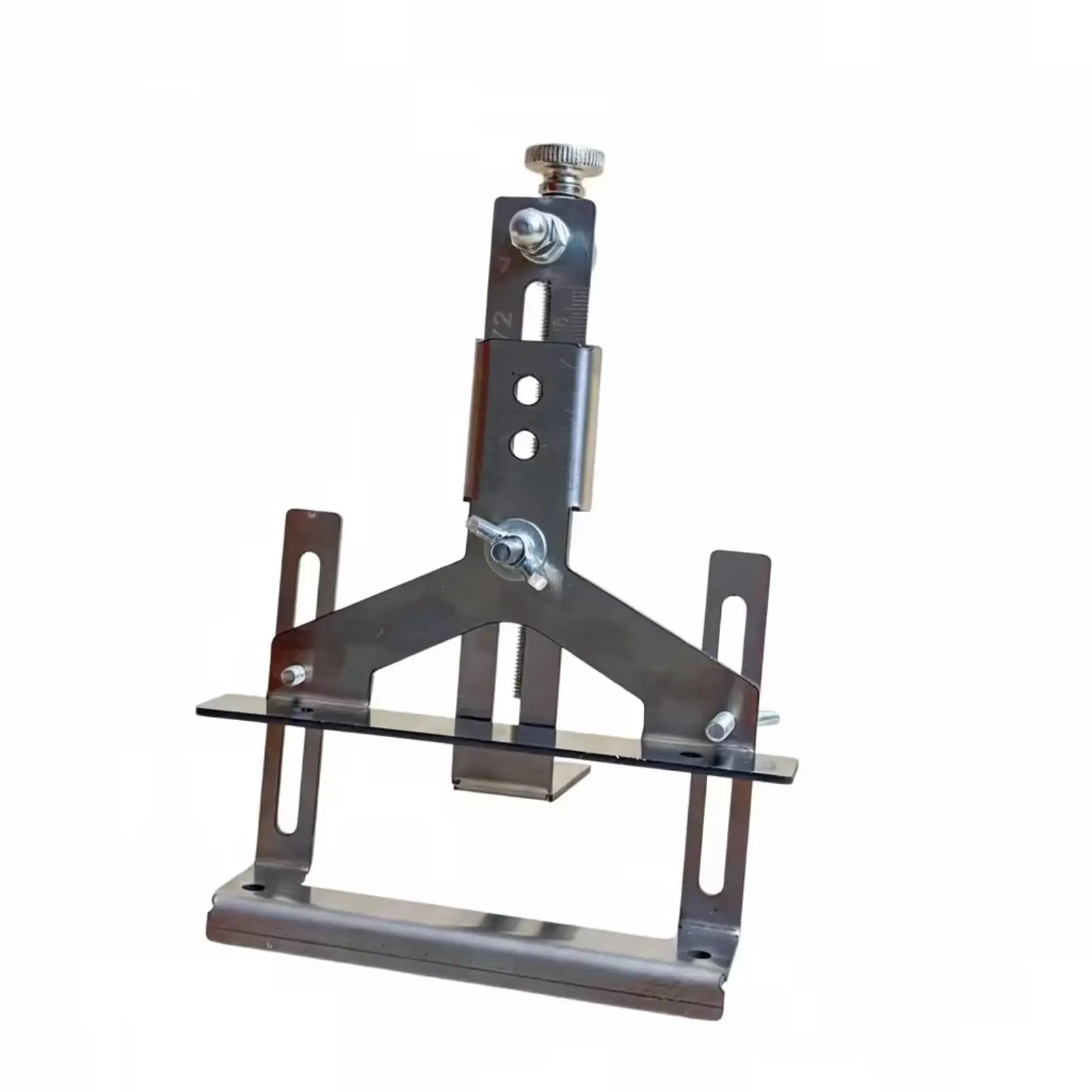 Router Trimmer Guide Base Precision Router Base with Double Fence Stainless