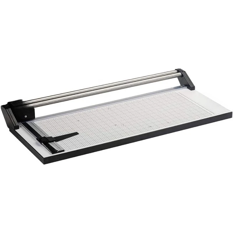 24 Inch Cut Professional Paper Cutter/Trimmer Precision Rotary Trimmer with Self-Sharpening Precision Steel Blades & Twin